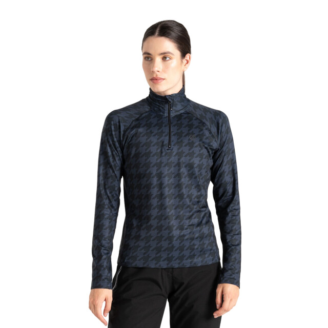 Dare2b Dames divulge dogtooth core stretch midlayer UTRG10996_black large