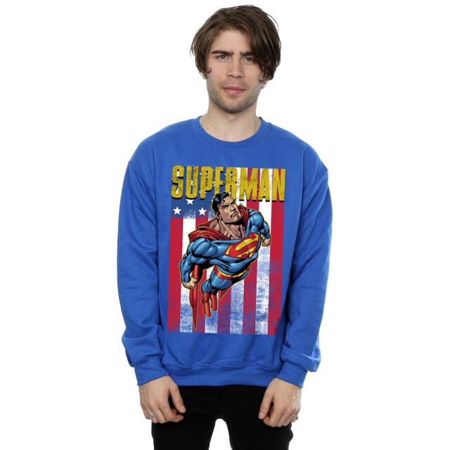 Li-cense Superman heren flight sweatshirt UTBI2130_royalblue large