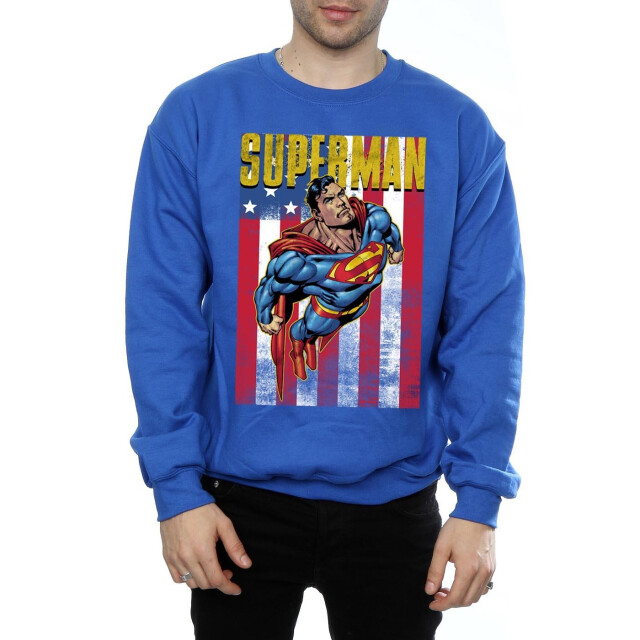 Li-cense Superman heren flight sweatshirt UTBI2130_royalblue large