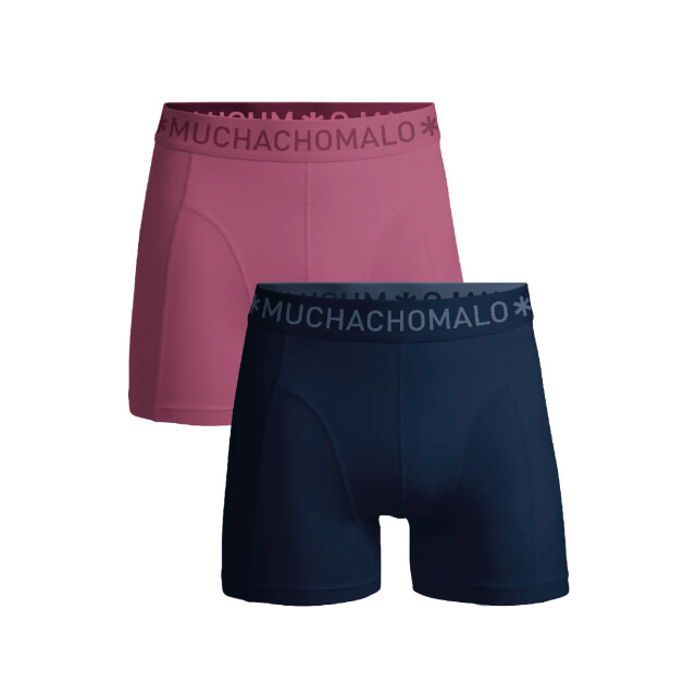 Muchachomalo Jongens 2-pack boxershorts SOLID1010-671J large