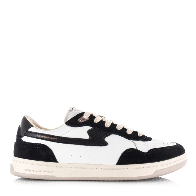 Stepney workers club S.w.c pro-cup 01 s-strike black white lage sneakers unisex YQ03010 large
