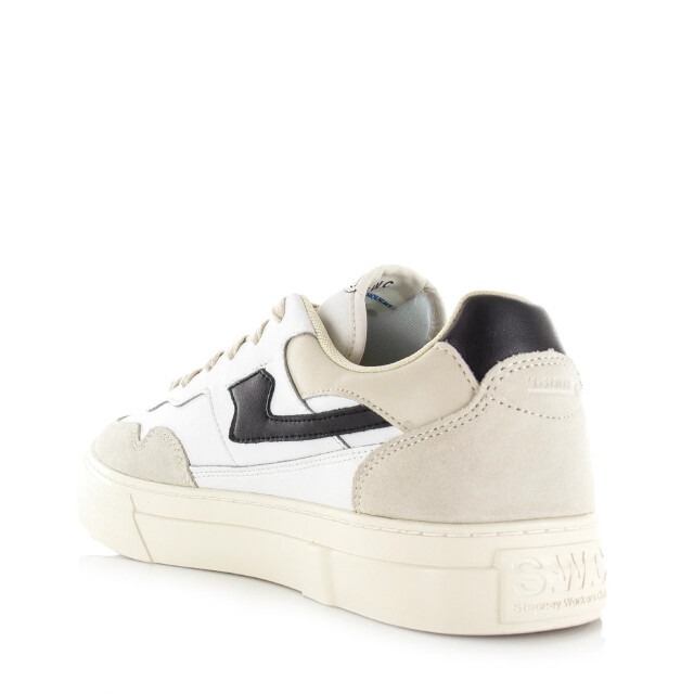 Stepney workers club S.w.c pearl s-strike leather zwart lage sneakers unisex YA23010 large