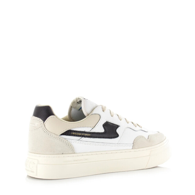 Stepney workers club S.w.c pearl s-strike leather zwart lage sneakers unisex YA23010 large