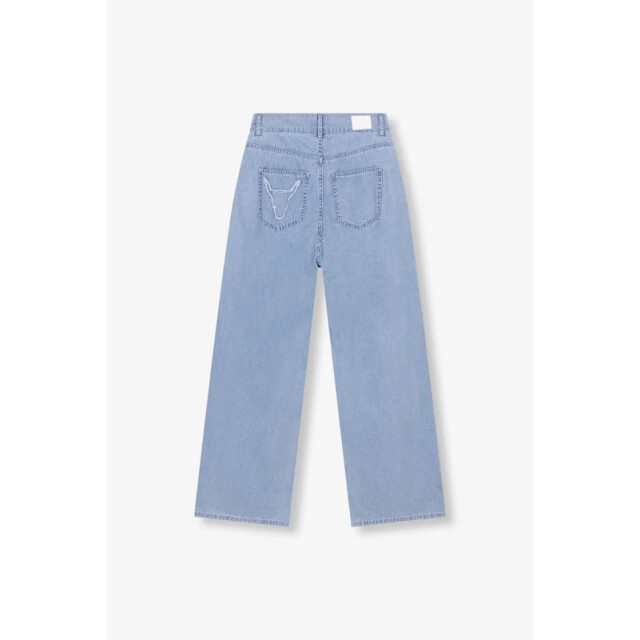 Alix The Label Chambray denim pants - Chambray denim pants - Alix The Label large