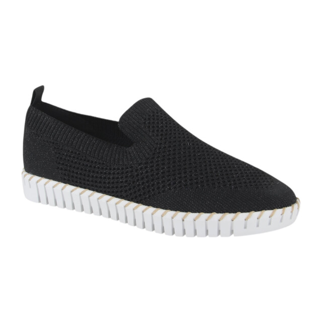 La Strada 24039-4500 black/silver dames instappers sportief La Strada 2403739-4500 BLACK/SILVER large