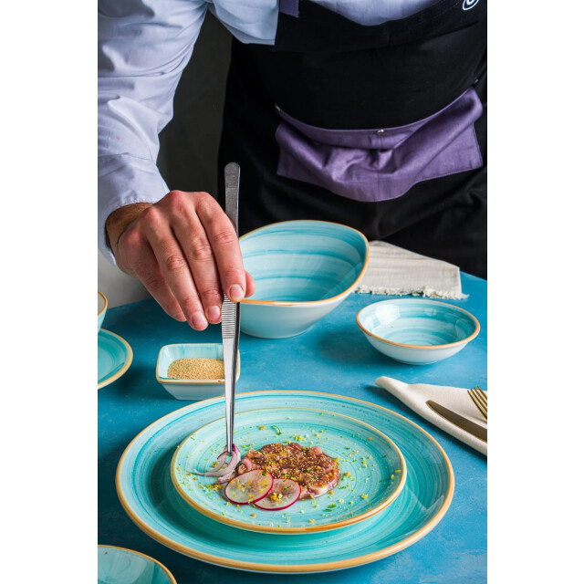 Bonna Dinerbord aqua porselein 27 cm set van 6 3069935 large