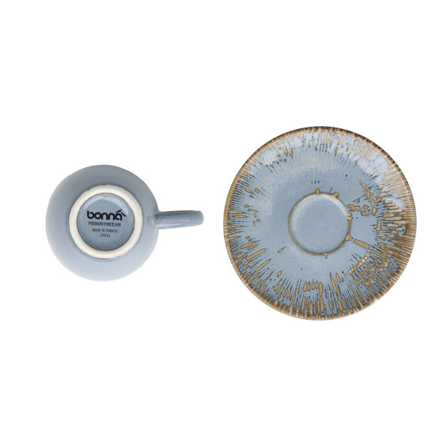 Bonna Espresso kopjes & schotel sky snell porselein set van 6 3070018 large