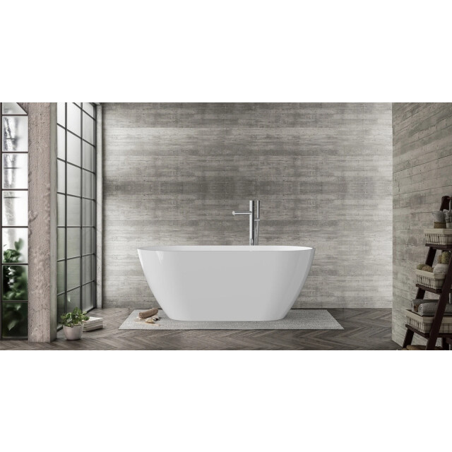 Badplaats Ligbad bahia 170 x 73 x 58 cm vrijstaand bad hoogglans 3181422 large