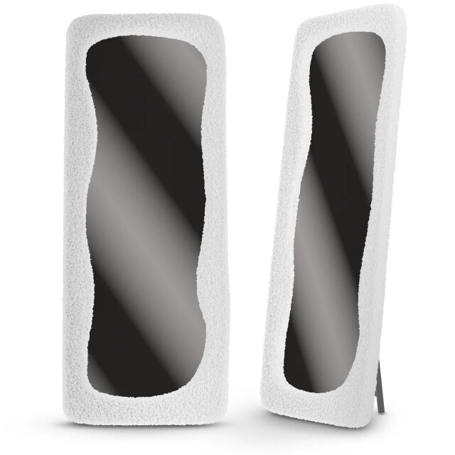 Mirlux Passpiegel teddy organische spiegel 160x60cm wit 3083788 large
