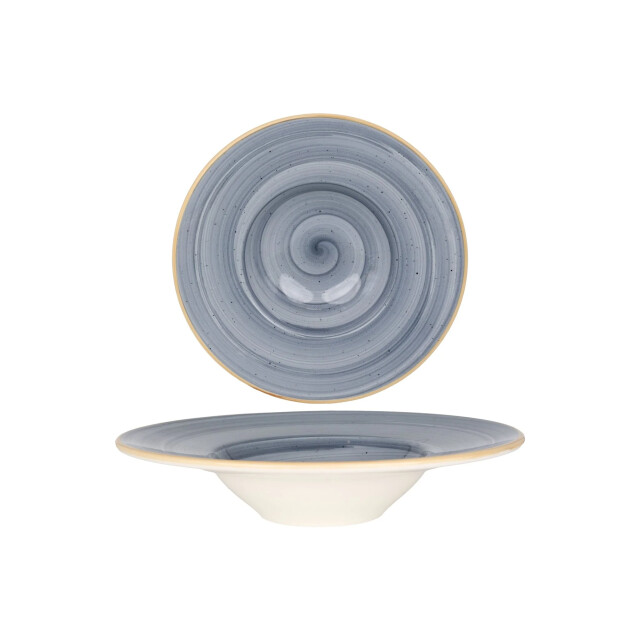 Bonna Pastabord aura dusk porselein 28 cm (400cc) set van 2 3069957 large