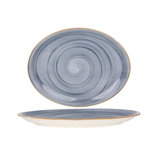 Bonna Serveerschaal aura dusk porselein 36 cm set van 2 3069057 large