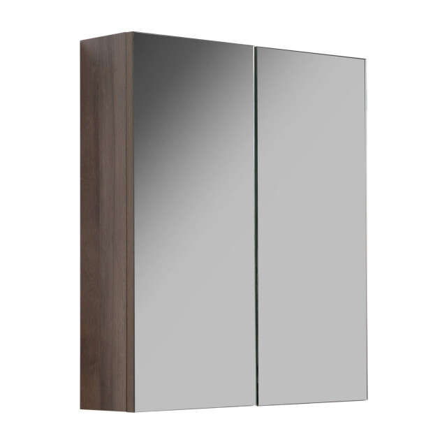 Badplaats Badkamerkast cuba 60 x 16 x 70 cm bruin spiegelkast badkamer 3181311 large