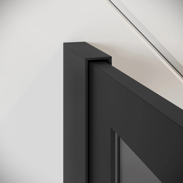 Badplaats Douchewand essos 80 x 200 cm zwart – inloopdouche 8 mm getint 3192187 large