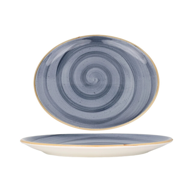 Bonna Serveerschaal aura dusk porselein 31 cm set van 2 3069056 large