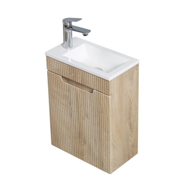 Badplaats Toiletmeubel thermis 40 x 22 cm licht fonteinmeubel met 3181029 large