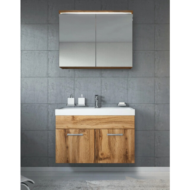 Badplaats Badkamermeubel set paso 02 80 x 40 cm - badmeubel met 3181370 large