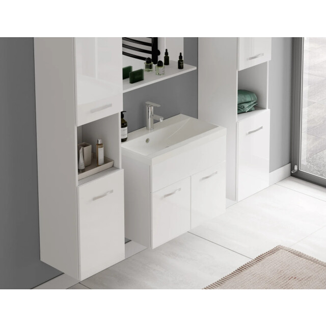 Badplaats Badkamermeubel set montreal xl 60 x 35 cm hoogglans badmeubel 3181384 large