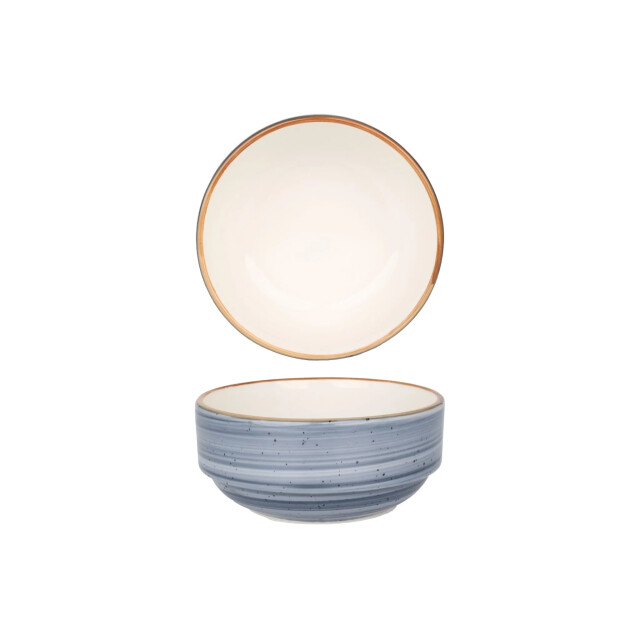 Bonna Kommetje aura dusk porselein 12 cm (350cc) set van 6 3069070 large