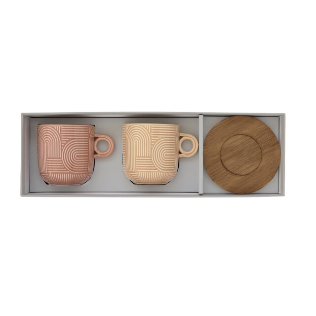 Easy Life Set/2 kop 25 cl + schotel acacia tlo4 3083881 large