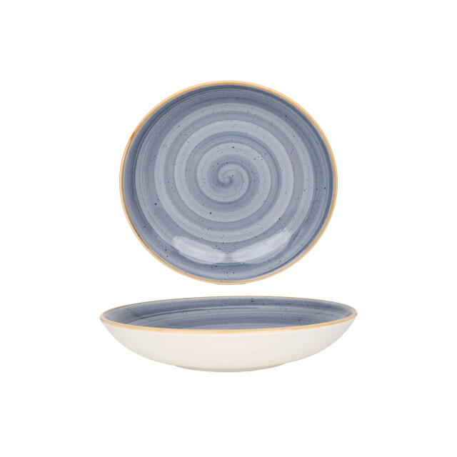 Bonna Diepbord aura dusk porselein 23 cm (1000cc) set van 6 3069031 large