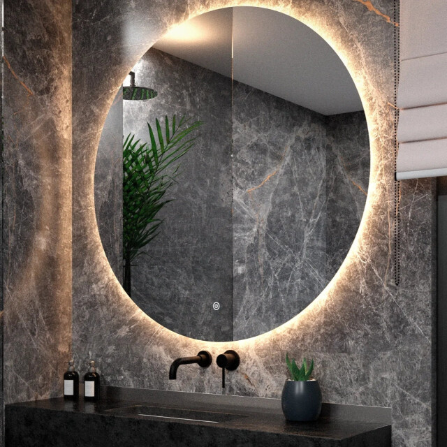 Mirlux Badkamerspiegel 120cm frameloos 3083771 large