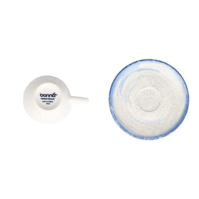 Bonna Espresso kopjes & schotel harena porselein set van 6 3070006 large