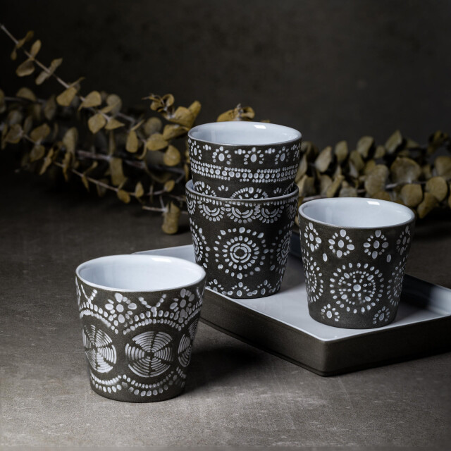Costa Nova Gift box 8 espresso cups 7 cl ass wit 3083875 large