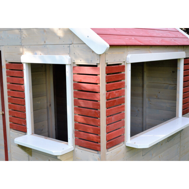 Wendi Toys Houten speelhuis krokodil 155x120x168cm - 3084060 large