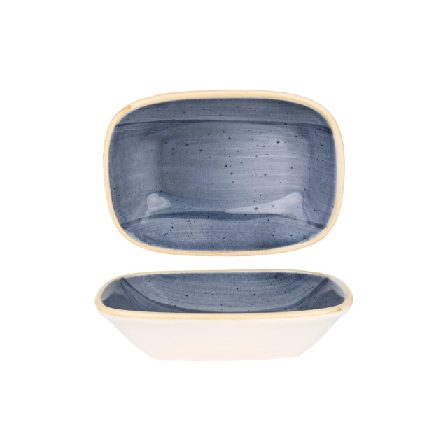 Bonna Serveerschaal aura dusk porselein 14x10 cm set van 2 3069065 large