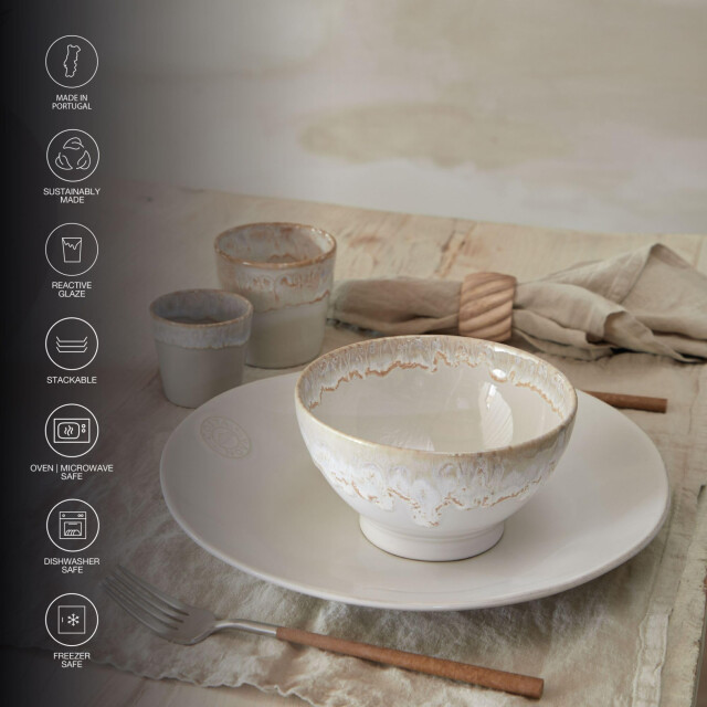Costa Nova Set/4 latte bowls 15 cm denim blauw 3083915 large