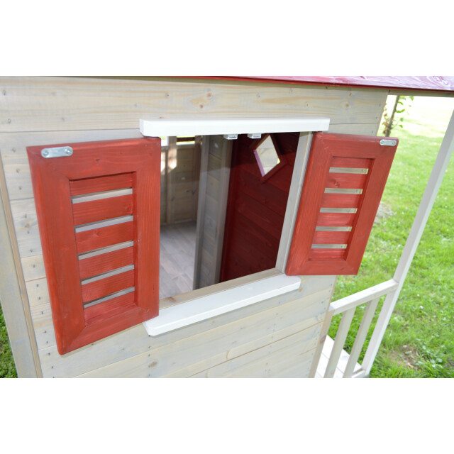 Wendi Toys Houten speelhuis krokodil 155x120x168cm - 3084060 large