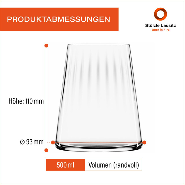 Stölzle Set/6 rode wijn/tumbler 50 cl symphony 3083958 large