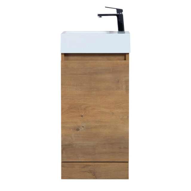 Badplaats Toiletmeubel peru 40 x 22 cm - fonteinmeubel met wastafel 3181038 large