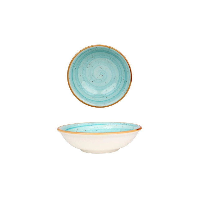 Bonna Diepbord aqua porselein 9 cm (50cc) set van 2 3069409 large