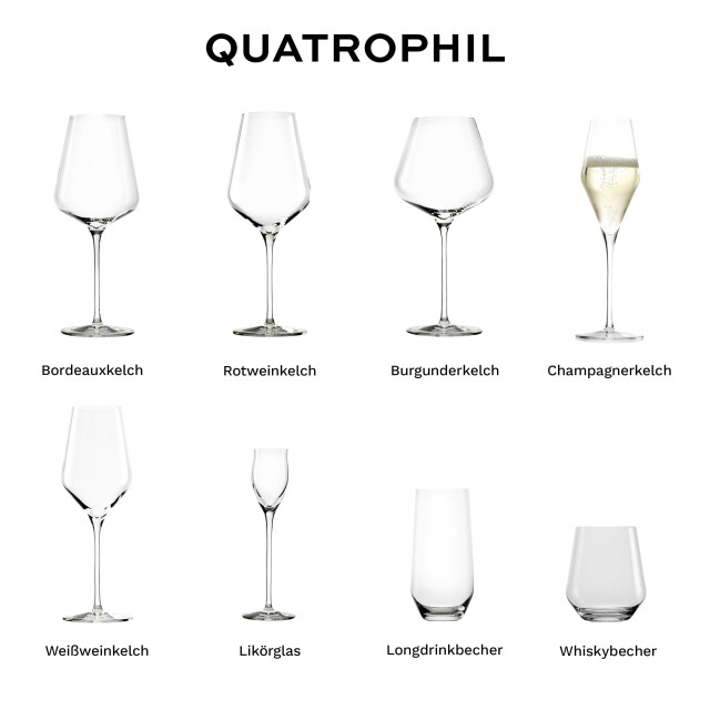 Stölzle Set/6 champagne 29 cl quatrophil 3083880 large