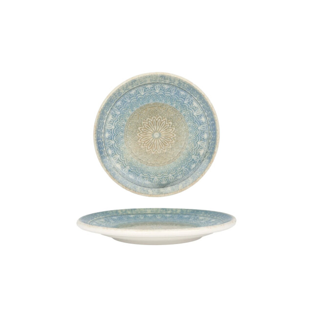 Bonna Dessertbord rivus ethnic porselein 15 cm set van 6 3078728 large