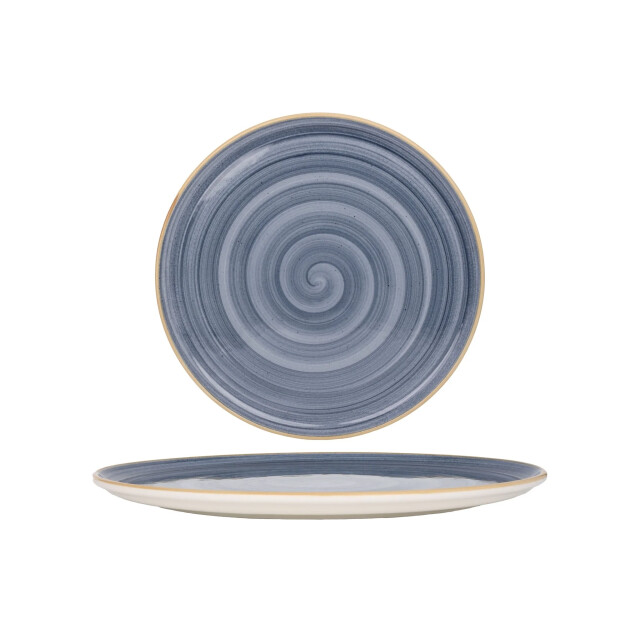 Bonna Pizzabord aura dusk porselein 32 cm set van 2 3069030 large