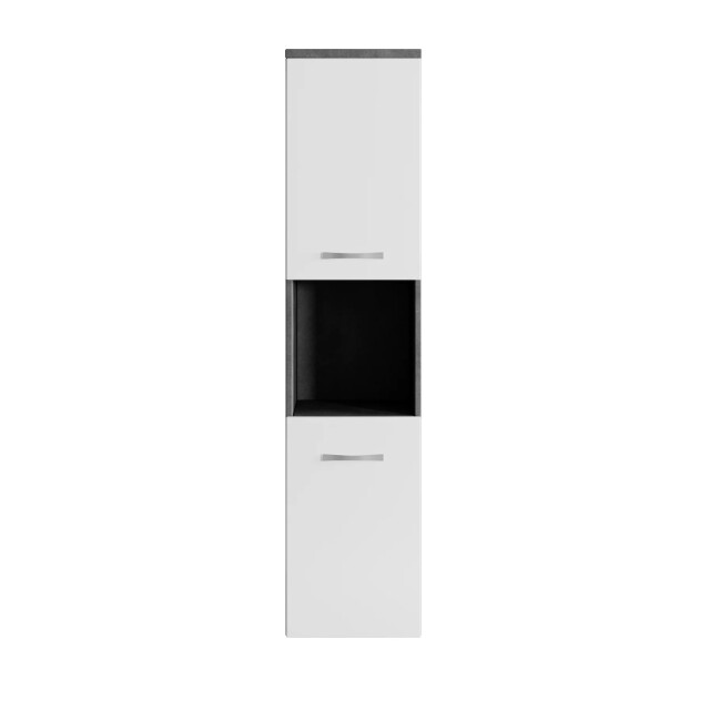 Badplaats Badkamerkast montreal 30 x 30 x 131 cm met wit hangende 3246075 large