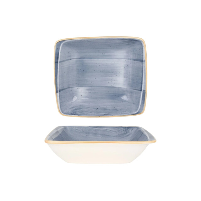 Bonna Serveerschaal aura dusk porselein 19x17 cm set van 2 3069063 large