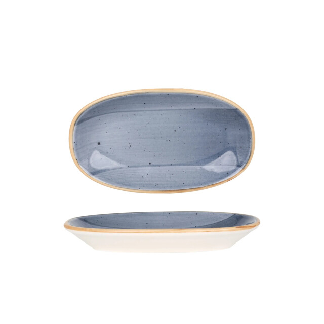 Bonna Serveerschaal aura dusk porselein 19x11 cm set van 2 3069042 large