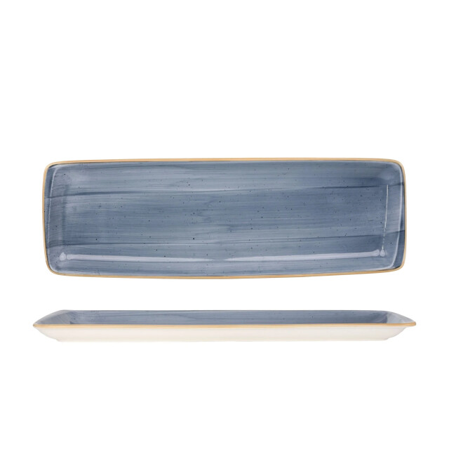 Bonna Serveerschaal aura dusk porselein 48x16 cm set van 2 3069062 large