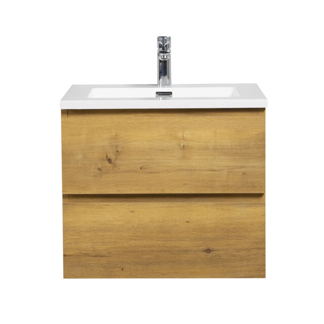 Badplaats Badkamermeubel set angela 60 cm - badmeubel met wastafel 3181347 large