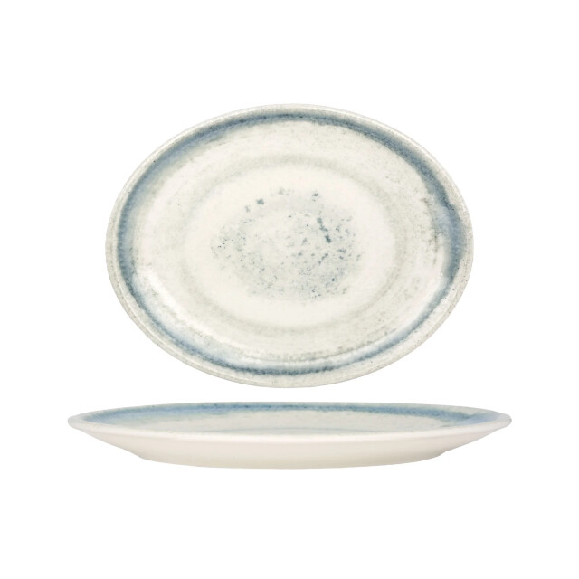 Bonna Serveerschaal rivus line porselein 31x24 cm set van 2 3078740 large