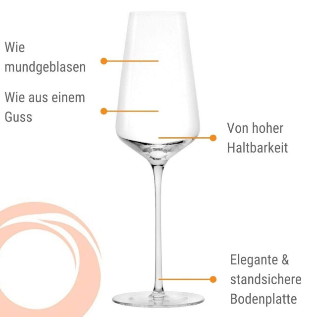 Stölzle Set/6 champagne 29 cl starlight 3083930 large