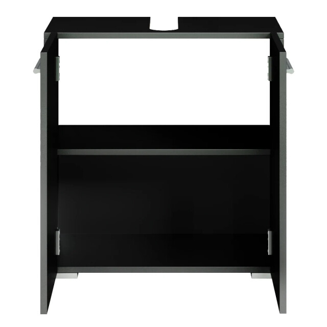 Badplaats Wastafel onderkast jupiter 60 x 30 x 60 cm zwart badkamerkast – 3181305 large