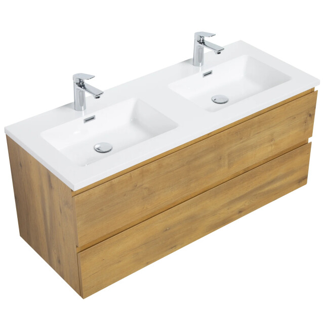 Badplaats Badkamermeubel set angela 120 cm - badmeubel met wastafel 3181355 large