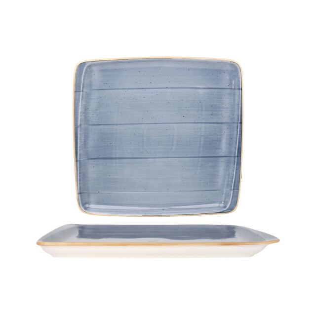 Bonna Serveerschaal aura dusk porselein 32x30 cm set van 2 3069060 large
