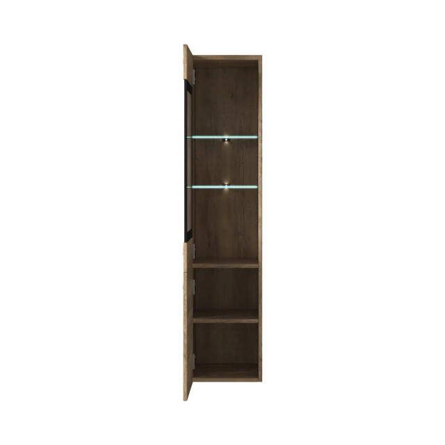 Badplaats Badkamerkast rio 30 x 30 x 131 cm bruin hangende kolomkast 3181276 large