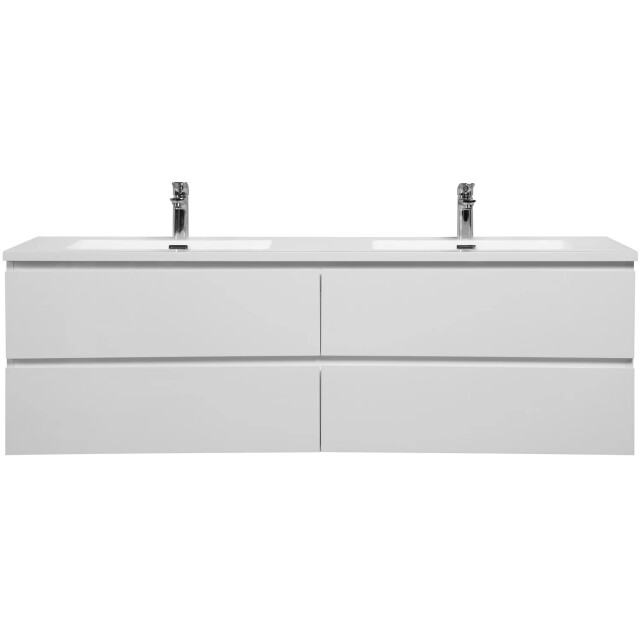 Badplaats Badkamermeubel set angela 160 cm hoogglans badmeubel met te 3181058 large