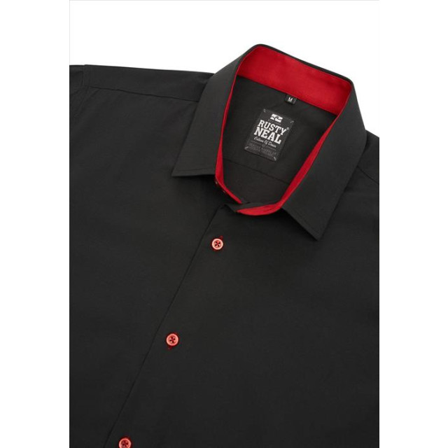 Rusty Neal Heren overhemd – rood r-44 kosta 17052421-R-44 large